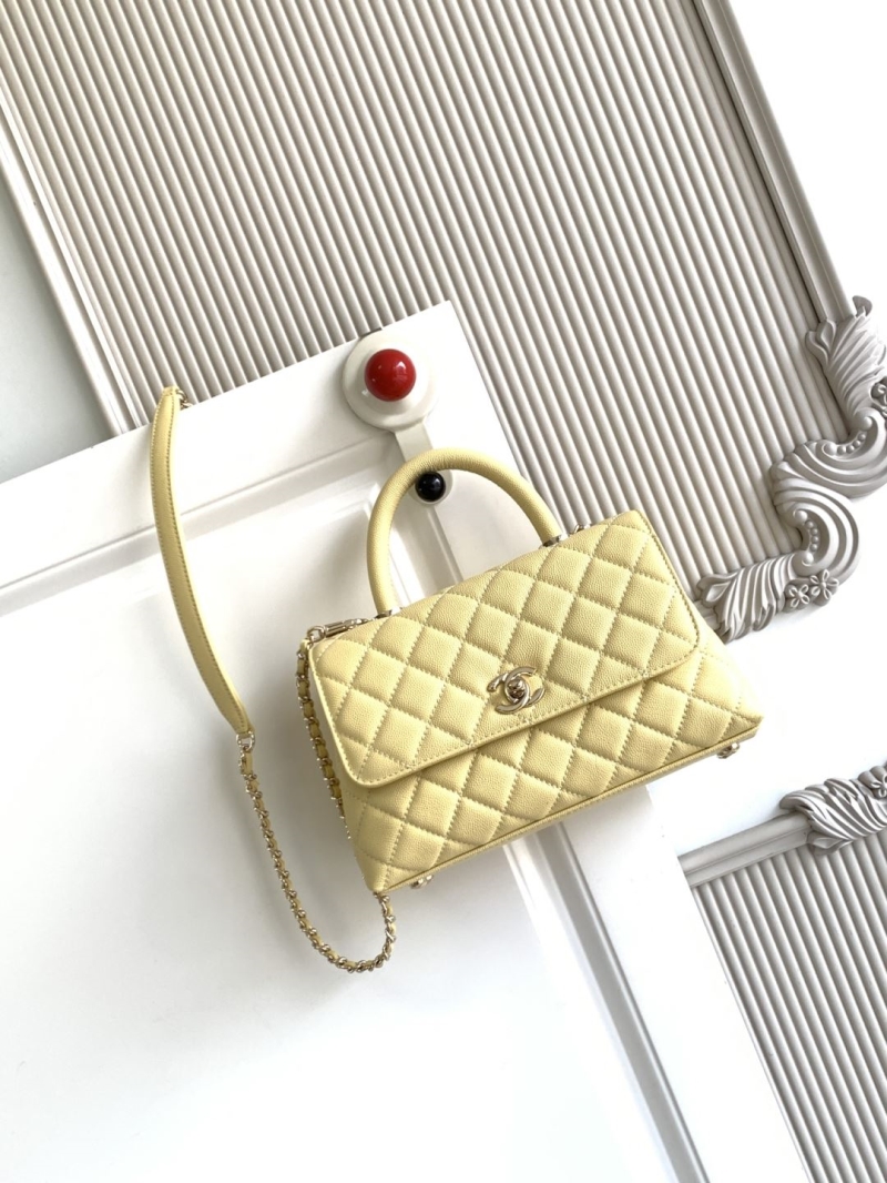 Ch**el top handle bags